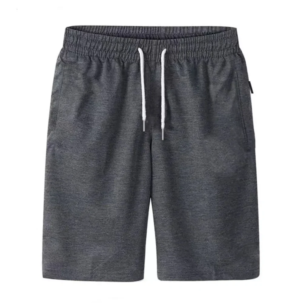 S447cf0e4904644e18be2ef5bd6746437U.webp Summer Casual Shorts Men Breathable Casual Cotton Beach Shorts Comfortable Fitness Basketball Sports Short Pants Male Bermudas