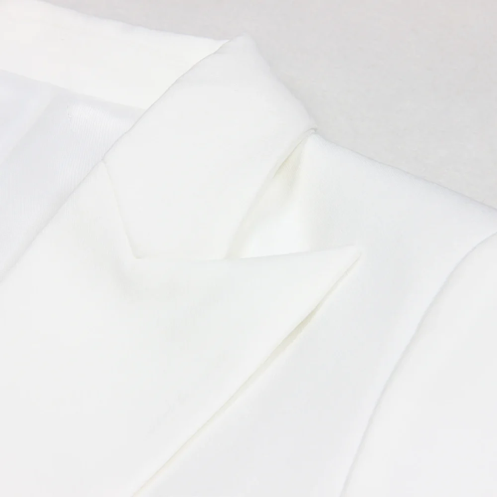 S6ef672561f7245219a7323a036fd4bfa6.webp Spring and Autumn New Fashion Solid Color Brand Big Collar Two Button Slimming Long Sleeve Commuter Women's Blazer