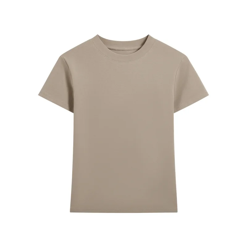 S76fe69dbf72f4bf2b6b29c052408cf2bU.webp 2025 Women's T-shirt Short Sleeve O-neck Cotton Loose Shirts for Women Korean Harajuku Streetwear Casual Spring Summer Top Tees