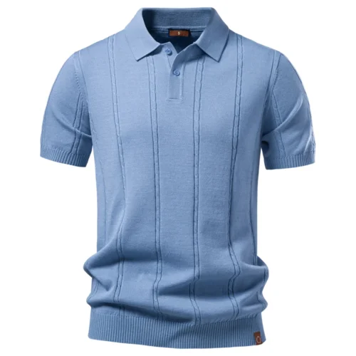 Sc974c17d78fc4148a2811ed6e0150486e.webp AIOPESON Men's Stripe Golf Polo Shirt Old Money Cool Silk Fabric Short Sleeve Icy Touch Breathable Casual Summer Top